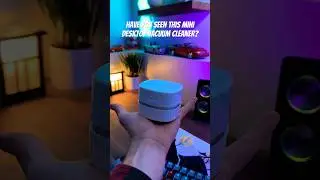 Have you seen this Mini Desktop Vacuum? | ODISTAR Mini Vacuum #gamingsetup #tech
