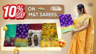గణతంత్ర దినోత్సవ సందర్భంగా 10% Offer. #offer #saree #onlineshopping #newcollection