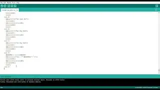 QU&Aacute; TR&Igrave;NH VIẾT CODE CHO ARDUINO NANO