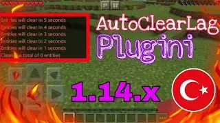 Plugin Tanıtımları #6 | AutoClearLag Plugini | PocketMine & Altay