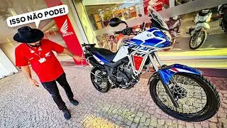 REA&Ccedil;&Atilde;O DA HONDA VENDO A SAHARA TWIN 2025