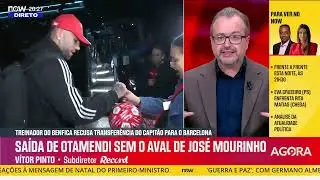 Vítor Pinto sobre Otamendi: «O Benfica não vai conseguir comprar liderança no mercado»