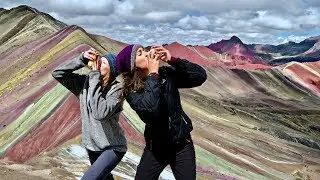 Stunning Rainbow Mountain in Peru! #MadeWithRush