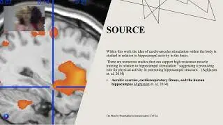 Research reflection on the hippocampus activity pre/post high resistance training