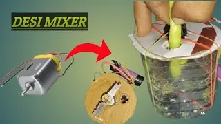 👉 Desi Mixer | How to Make a Mini Mixer Grinder at Home#DesiMixer#MixerGrinder#DIYProjects#LifeHacks