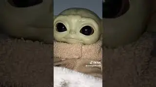Малыш Йода попался 🤭 #grogu #смешно #babyyoda #воспитаниеbabyyoda #мило #tiktok