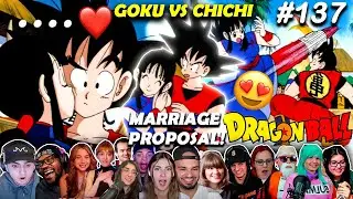 Гоку против Чичи | ПРЕДЛОЖЕНИЕ СВАДЕБНОЙ ЖЕНЩИНЫ? 😍❤️ Они не верят в это РЕАКЦИЯ МЭШАП Dragon Bal...