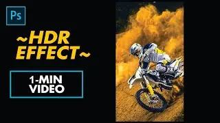 How to create HDR Effect in 1 minute ~ nept tutorial #shorts
