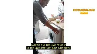 Review AEG 5000 Series Freestanding Washing Machine LFX50942B, Front Loading Full Size, 9kg, 1400 rp