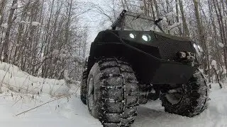 Аркос 800. 70км/ч на переломке.