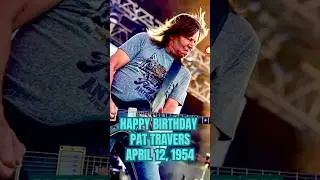 Happy Birthday to guitar legend Pat Travers born on this day April 12, 1954 #music #guitar #musician