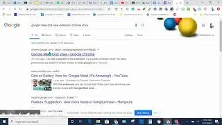 How to Add Grid View Extension for Google Meet!