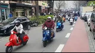 VESPA ANROLLEN Ausfahrt Speed Breed Nürnberg 30.04.2022