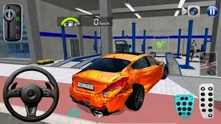 New Oronge Mercedes Car For Parking - 3d Driving Class android game || Car Game #gameplay #cargame