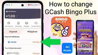 how to change gcash number in bingo plus