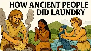 How Ancient People Did Laundry  | Boring History For Sleep