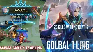 #Mobile Legends Ling Savage Gameplay feat.Electro Torio|With Turbo_King