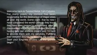 Twisted Metal V - Opening Cutscene With Calypso
