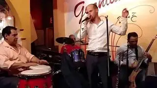 The closing jam of Flutist Xavier Porta & Pianist Nicki Denner and Friends @ Guantanamera