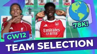 78 тысяч! 🌍 ВЫБОР КОМАНДЫ НА 12-Ю ИГРА В FPL! 🔒 Fantasy Premier League 25/26