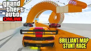 Brilliant Stunts under the Map #gta5 #gtaonline #gta5online #stuntrace #parkour #superstunt #trevor