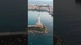 the Secrets Of Crete Chania old port &Chi;&alpha;&nu;&iota;ά &pi;&alpha;&lambda;&iota;ό &lambda;&iota;&mu;ά&nu;&iota; #greece #drone #greeceislands #travel #crete