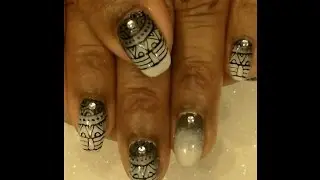 Monochrome mani
