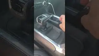 2023 GMC Sierra transmitter pocket/programming slot