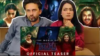 Pakistani Reaction On World of Thama Official Teaser Ayushmann, Rashmika, Paresh, Nawazuddin