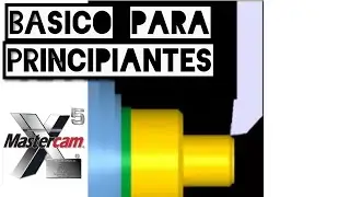 tutorial mastercam basico, torno #1