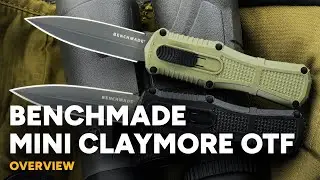 Benchmade Mini Claymore OTF - CPM-D2 EDC Automatic - Обзор