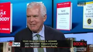 Cornelius Lawson White on C-SPAN Book-TV Philip Howard - Corny answers cops call at 4:05 May 7, 23!