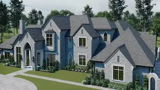 Old English Manor Style New Euro home Design 2025.