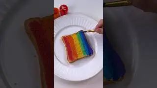 Art or Snack? 🎨🍞 Mom Turns a Mess into a Sweet Surprise! #shorts #kids