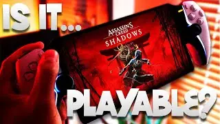 IS IT PLAYABLE!? - Assassins Creed Shadows on the PS Portal [HDR]