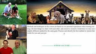 2. ABOUT YOUR INSTRUCTORS - Dog Behavior & Dog Training Fix Problems & Animal Behavior