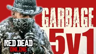 Trash griefer posse jumped me 5v1 in blackwater | Red Dead Online