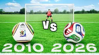 Jabulani vs Bal&oacute;n del Mundial 2026
