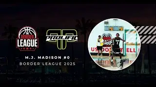 M.J. Madison of Prolific Prep at Border League 2025