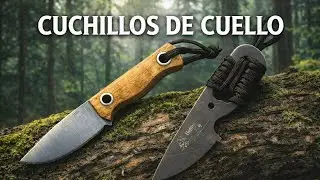 MIS MEJORES CUHILLOS DE CUELLO  💪🏻🔥#bushcraft #edc #supervivencia #survival #prepper #shorts 