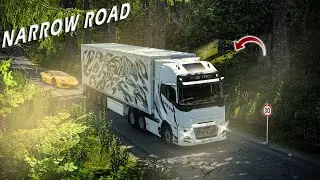 Driving Through Narrow Road on Island 🏝️ ETS2