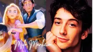 Meet Milo Manheim Live Action Tangled Lead CAST | Milo Manheim's Movies