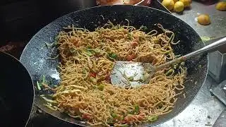 Road side street food Chowmein Chinese platter@KaplishInternational0382 