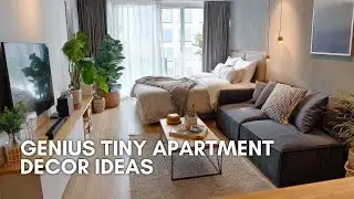Genius Tiny Apartment Decor Ideas That Balance Functionality, Comfort, and Modern Style