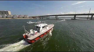 Lynnhaven Inlet and Virginia Beach Boats with Avata and Gyroflow