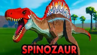 2 SPINOZAURY vs NIEPOKONANY INDOMINUS REX w Jurassic Blocky