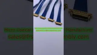 camera cable shielded wiring harness low MOQ I-PEX MIPI DSI PTFE jacket wire harness maker