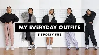 My Everyday Outfits | 5 Sporty Fits (pt. 2)