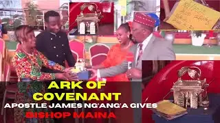 Pastor Nganga Gives ARK OF COVENANT & Ksh40,000 Withdrawn 2022 and Kept Together to Bishop Main