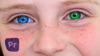The Correct Method to Change Eye Color in Video &ndash; Adobe Premiere Pro Tutorial
